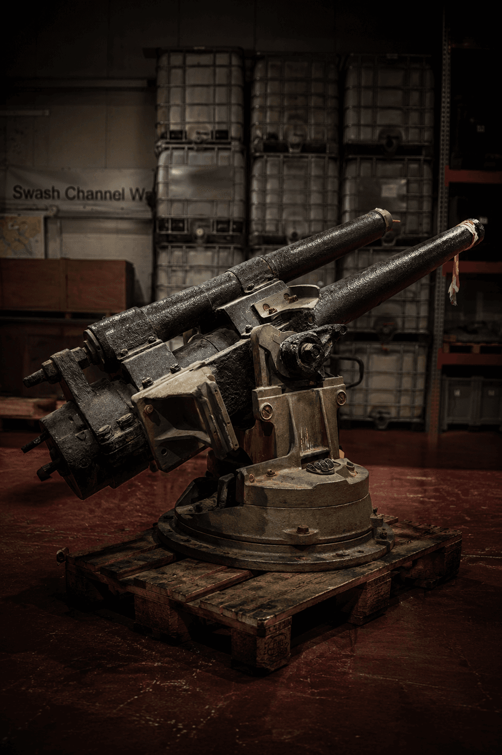 The gun